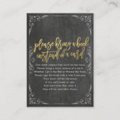 Baby shower Breng alsjeblieft een boek in plaats v Informatiekaartje (Voorkant)