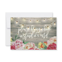 Baby shower Breng alsjeblieft een boek in plaats v