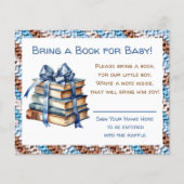 Baby Shower Breng een boek voor Baby Flyer (Voorkant)