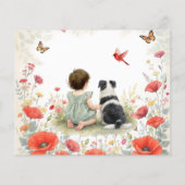 Baby Shower: Breng een boek voor de baby loterij Flyer (Achterkant)