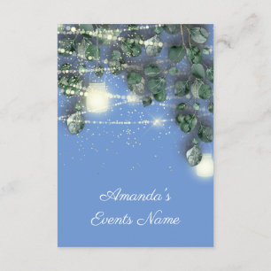Baby shower Bridal Sweet 16th Confetti Mint Blue Kaart