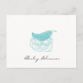 Baby shower Briefkaart (Voorkant)