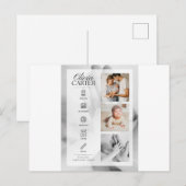 baby shower briefkaart (Voorkant / Achterkant)