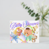 Baby Shower Briefkaart (Staand voorkant)