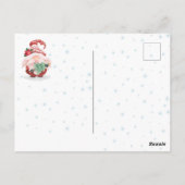 BABY SHOWER | Briefkaart met kerstcadeaus voor ker (Achterkant)
