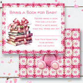 Baby Shower Bring a Book for Baby Flyer
