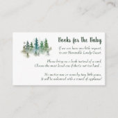Baby shower Bring a Book Informatiekaartje (Voorkant)