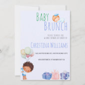 Baby shower Brunch Uitnodiging (Voorkant)