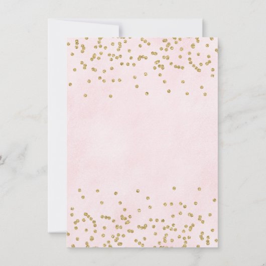 Baby shower Brunch Uitnodigingen (Achterkant)