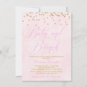 Baby shower Brunch Uitnodigingen (Voorkant)