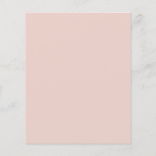 Baby shower budgetroze diapers en wissen uitnodige (Achterkant)