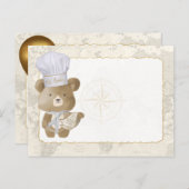 Baby shower Buffet Kaarten (Voorkant / Achterkant)