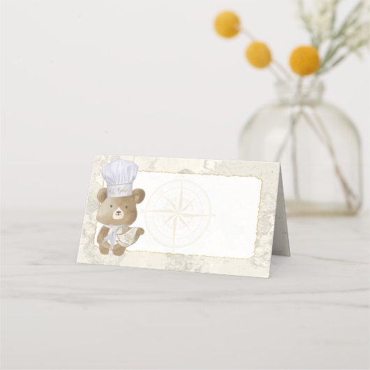 Baby shower Buffet Kaarten Plaatskaartje (Voorkant)