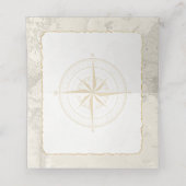 Baby shower Buffet Kaarten Plaatskaartje (Binnenkant ongevouwen)