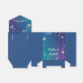 Baby shower buitenruimte bedankdoosjes (Uitgevouwen)