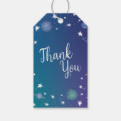 Baby shower buitenruimte cadeaulabel (Voorkant)