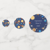 Baby shower buitenruimte Galaxy Universe sterren Confetti (Voorkanten)