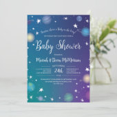 Baby shower buitenruimte kaart (Staand voorkant)