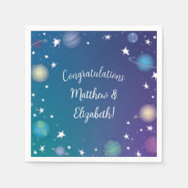 Baby shower buitenruimte servet