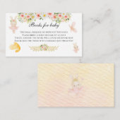 Baby shower bundelkaart informatiekaartje (Voorkant / Achterkant)