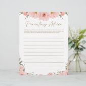 Baby shower Bundle - Ouderschap advies Briefhoofd (Staand voorkant)