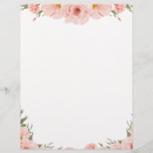 Baby shower Bundle - Ouderschap advies Briefhoofd (Achterkant)