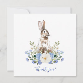 Baby shower Bunny Dank je kaarten