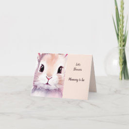 Baby shower Bunny Pastel Roze Schattige