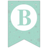 Baby shower Bunting Flags - Jongen Babyshower Vlaggetjes (Derde vlag)