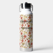 Baby Shower | Butterflies & Blossoms Poetic Floral Waterfles (Voorkant)