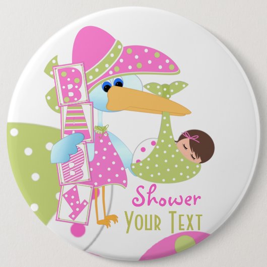 BABY SHOWER + BUTTON (Voorkant)