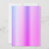 Baby shower Cactus Flowers Kaart (Achterkant)