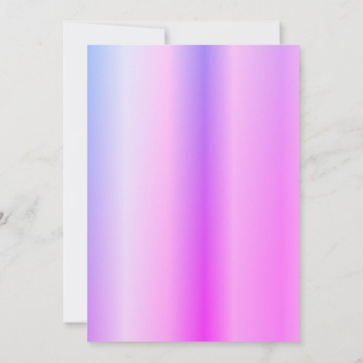 Baby shower Cactus Flowers Kaart (Achterkant)