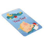 Baby shower Cadeau Magnet Magneet (Rechterzijde)