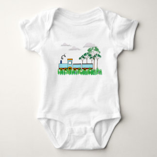 Baby shower cadeau - T-shirts - Jongens treintje