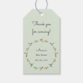 Baby Shower Cadeaulabel (Voorkant)