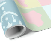 Baby shower Cadeaupapier (Rol Hoek)