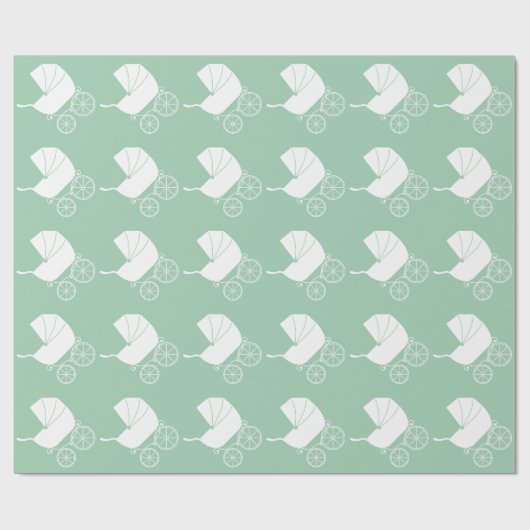  Baby shower Cadeaupapier (Vlak)