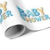 Baby shower cadeaupapier (Rol Hoek)