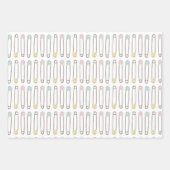 Baby Shower Cadeaupapier Vellen (Voorkant 2)