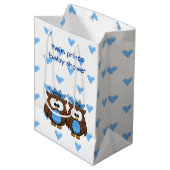 baby shower cadeautas met dubbele printplaat (Voorkant Gekanteld)