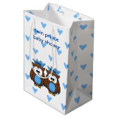 baby shower cadeautas met dubbele printplaat (Achterkant Gekanteld)