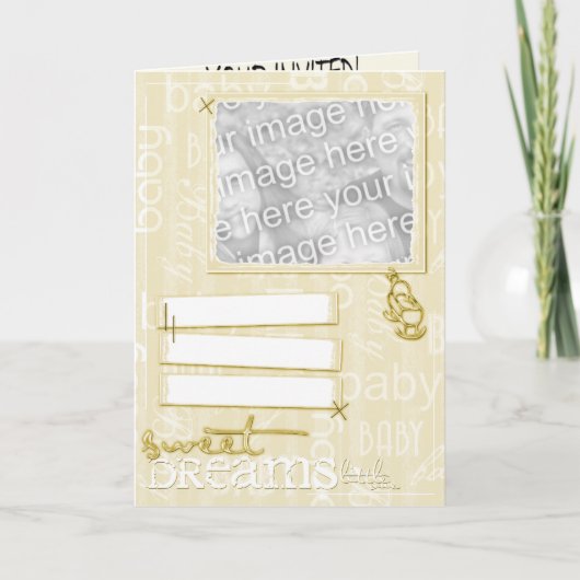 Baby Shower Card (Voorkant)