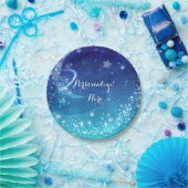 Baby shower Celestial Moon Sparkle Sky Party Papieren Bordje (Feest)
