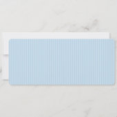 Baby shower Choo Choo Train Kaart (Achterkant)