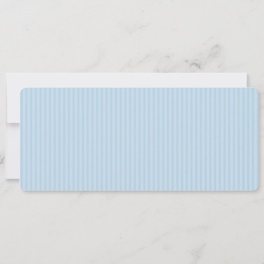 Baby shower Choo Choo Train Kaart (Achterkant)