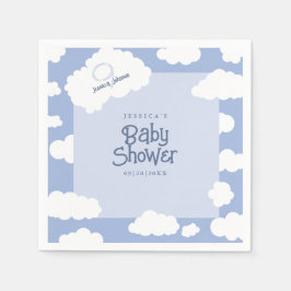 Baby Shower Cloud Nine 9 Cute Whimsische Feest Servet