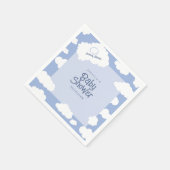 Baby shower Cloud Nine 9 Schattigee grillige parti Servet (Hoek)