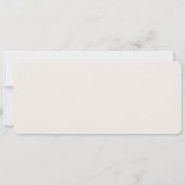 Baby Shower Concert Ticket Invitation (Achterkant)