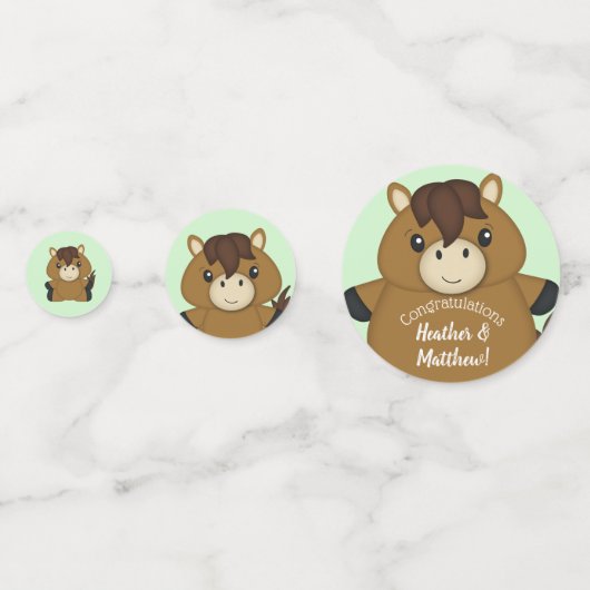 Baby shower confetti (Achterkanten)